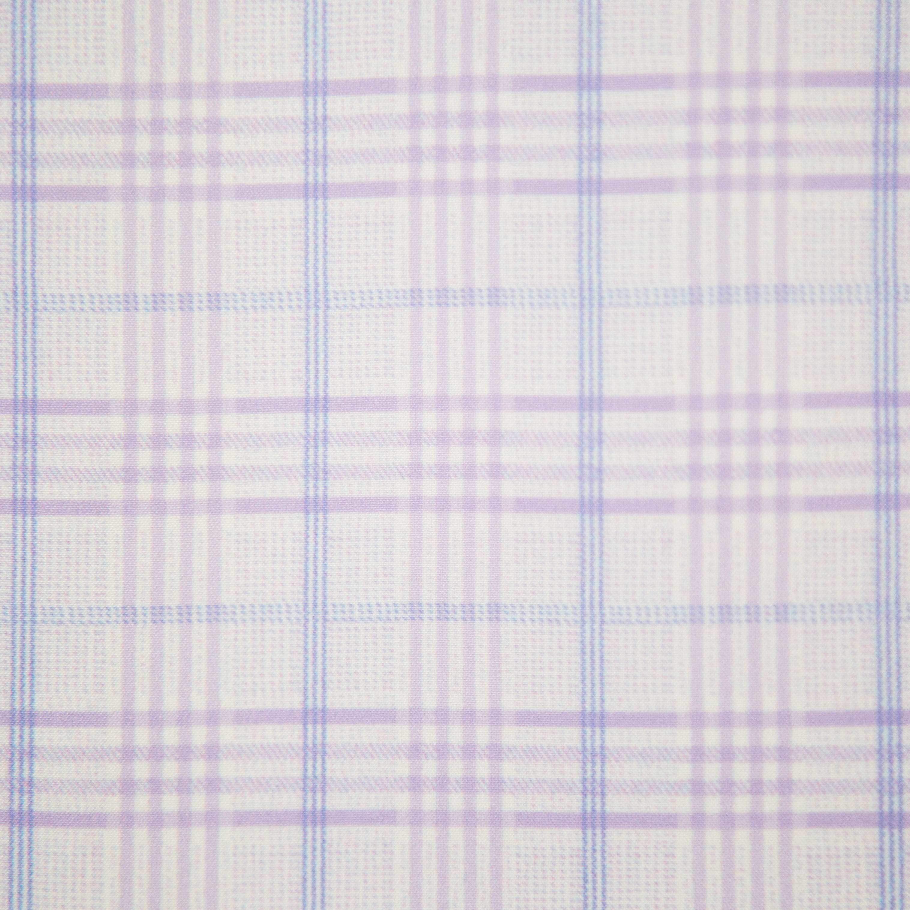 "The Lavender" Light & Dark Purple Plaid