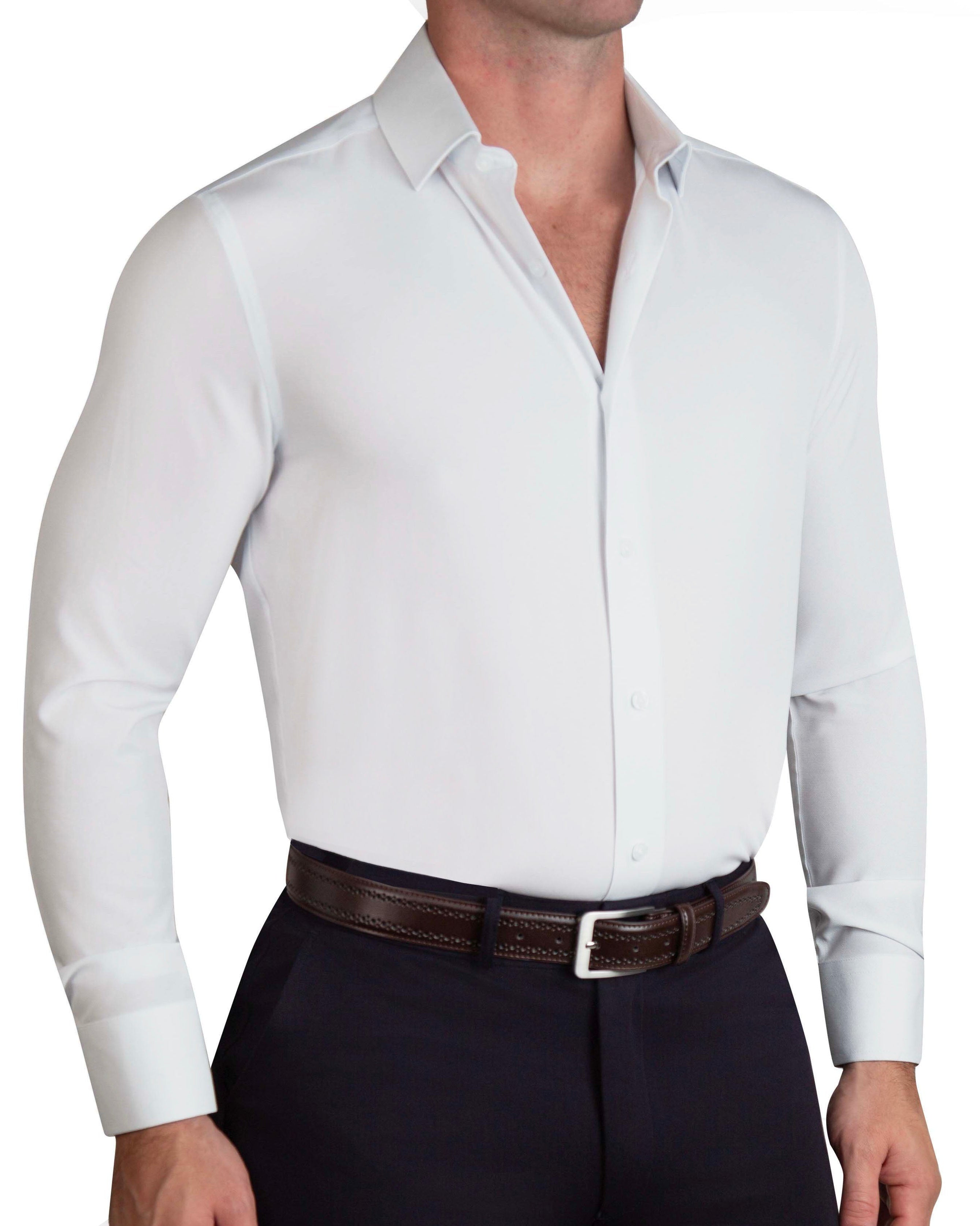 "The Stafford" Solid White Weave
