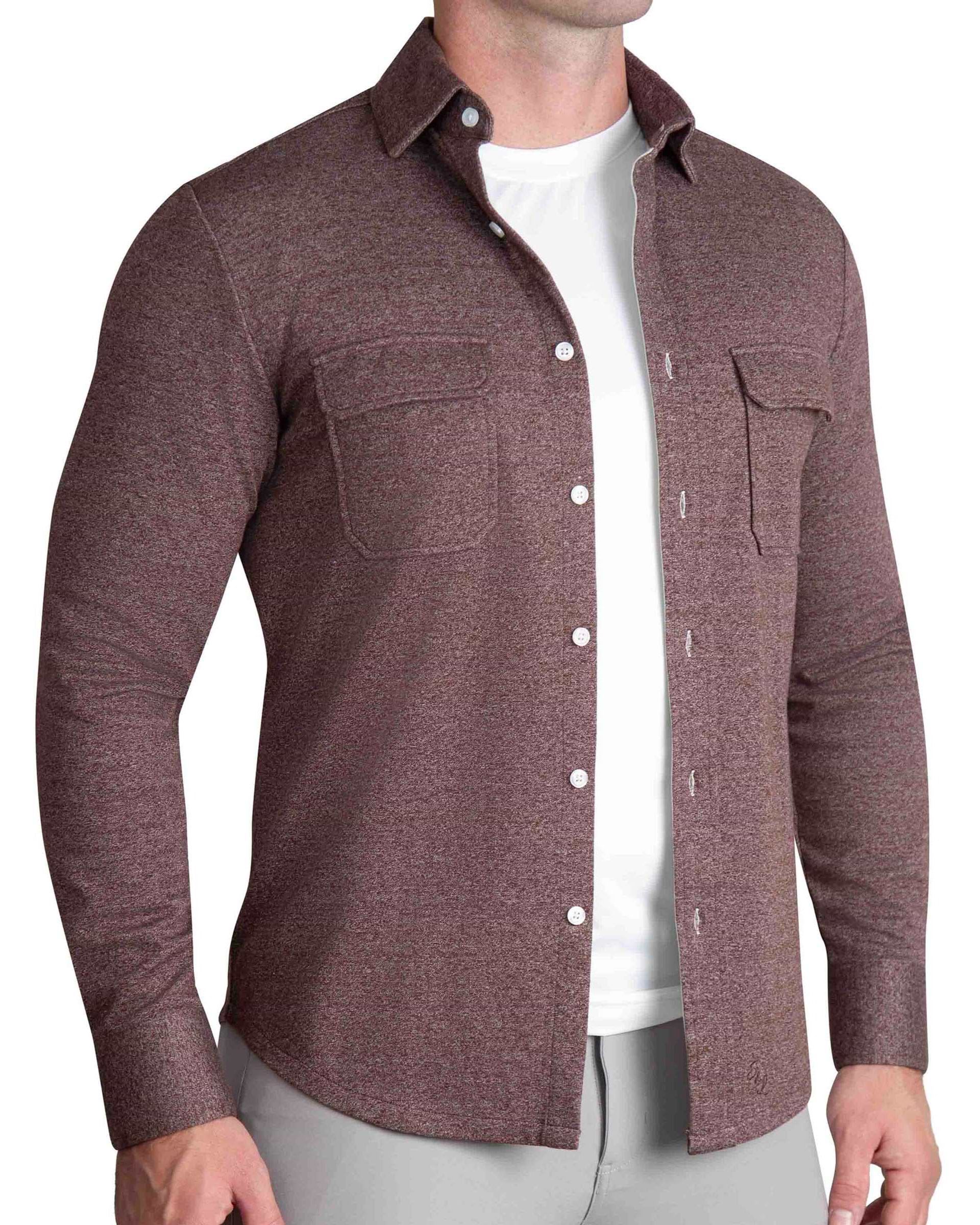 Patch Pocket Button Down - Brown