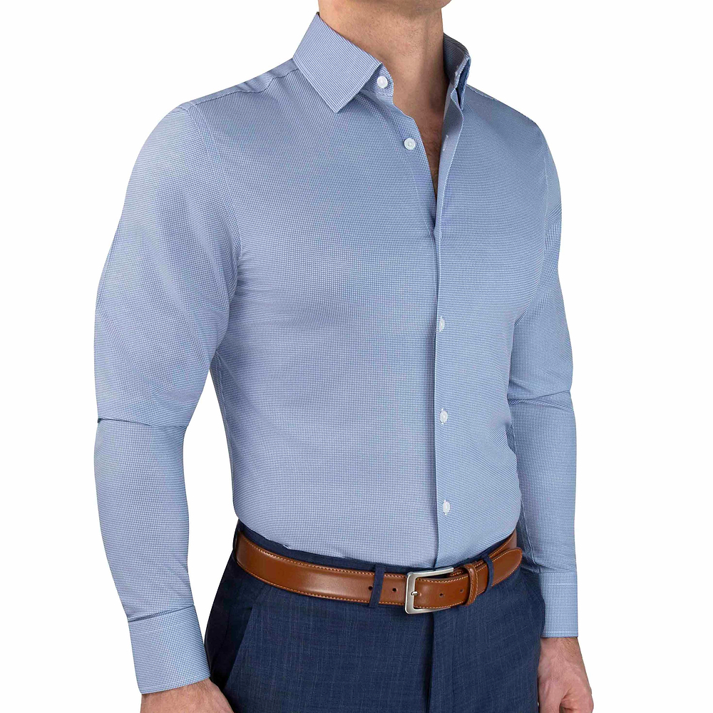 "The Rover" Blue Mini Windowpane