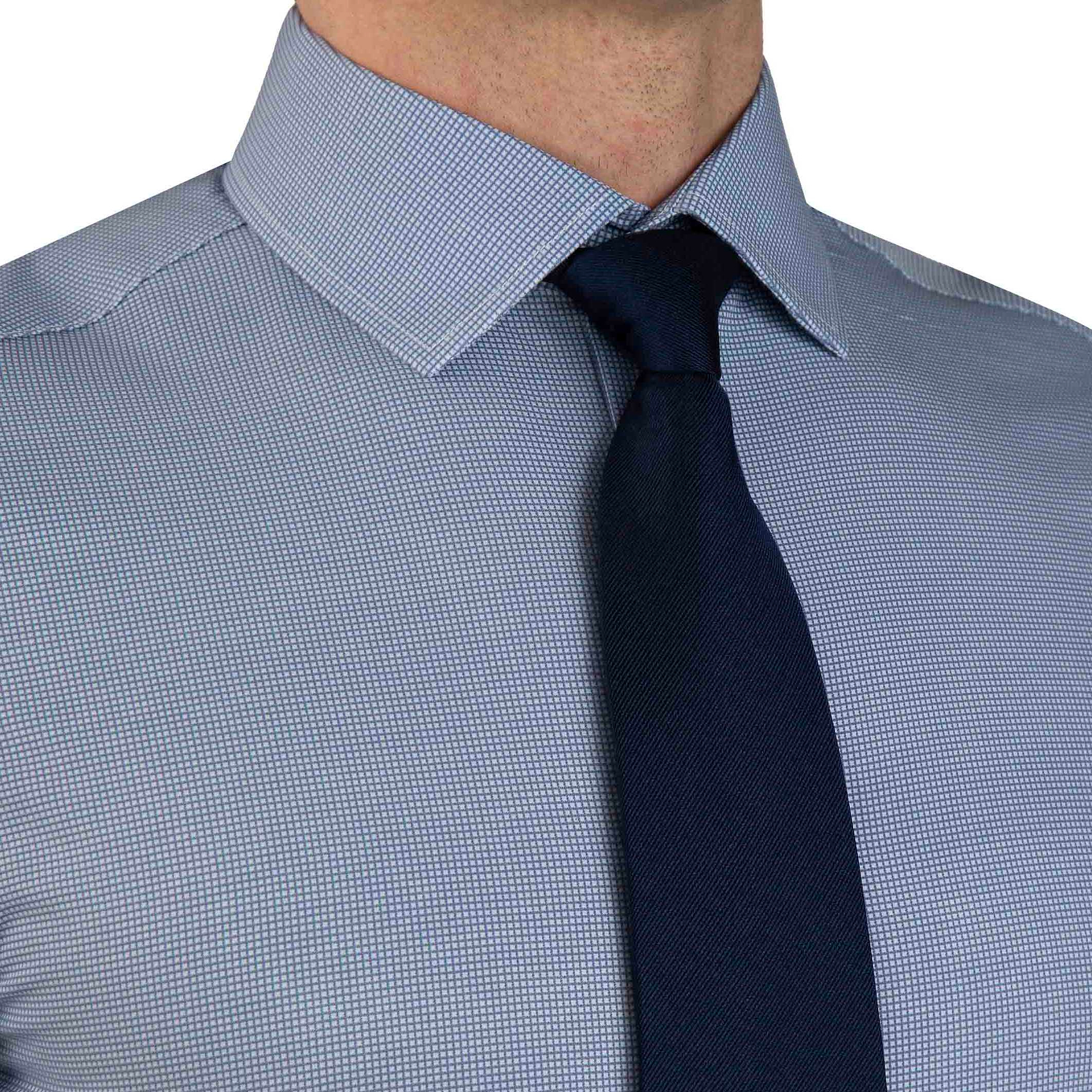 "The Rover" Blue Mini Windowpane