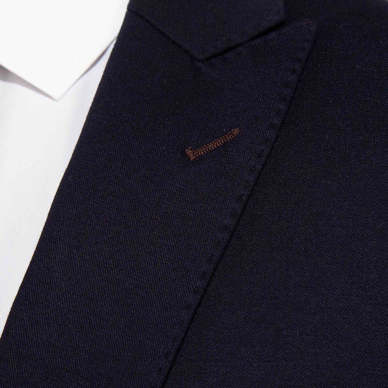 Athletic Fit Stretch Blazer - Navy - Pick Stitch