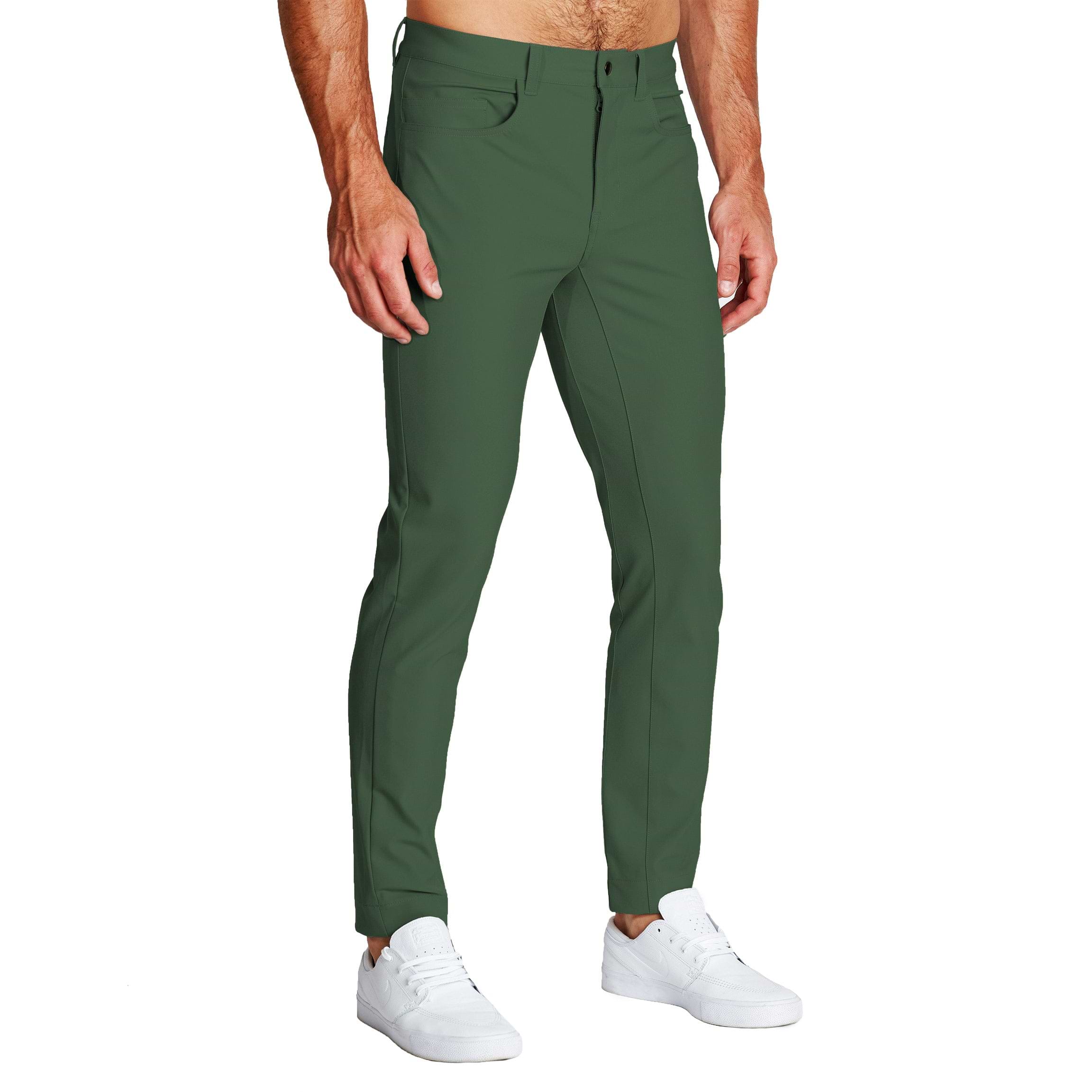 Athletic Fit Stretch Tech Chino - Hunter Green