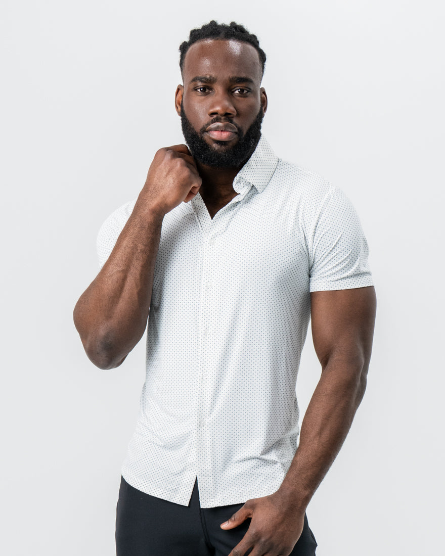 "The Axwell" Black Circle With Dots