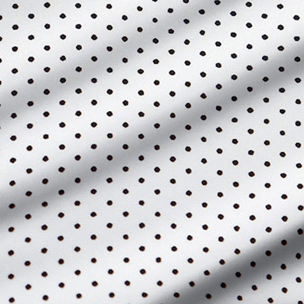 "The Tatar" White With Black Dots