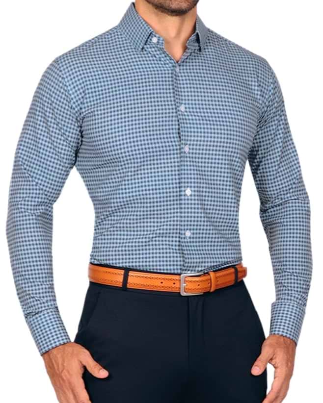 "The Brooklyn" Navy & Light Blue Gingham