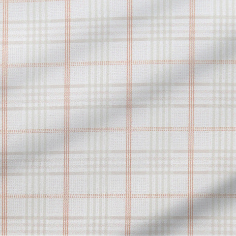 "The Carl" Orange, Yellow, & White Plaid