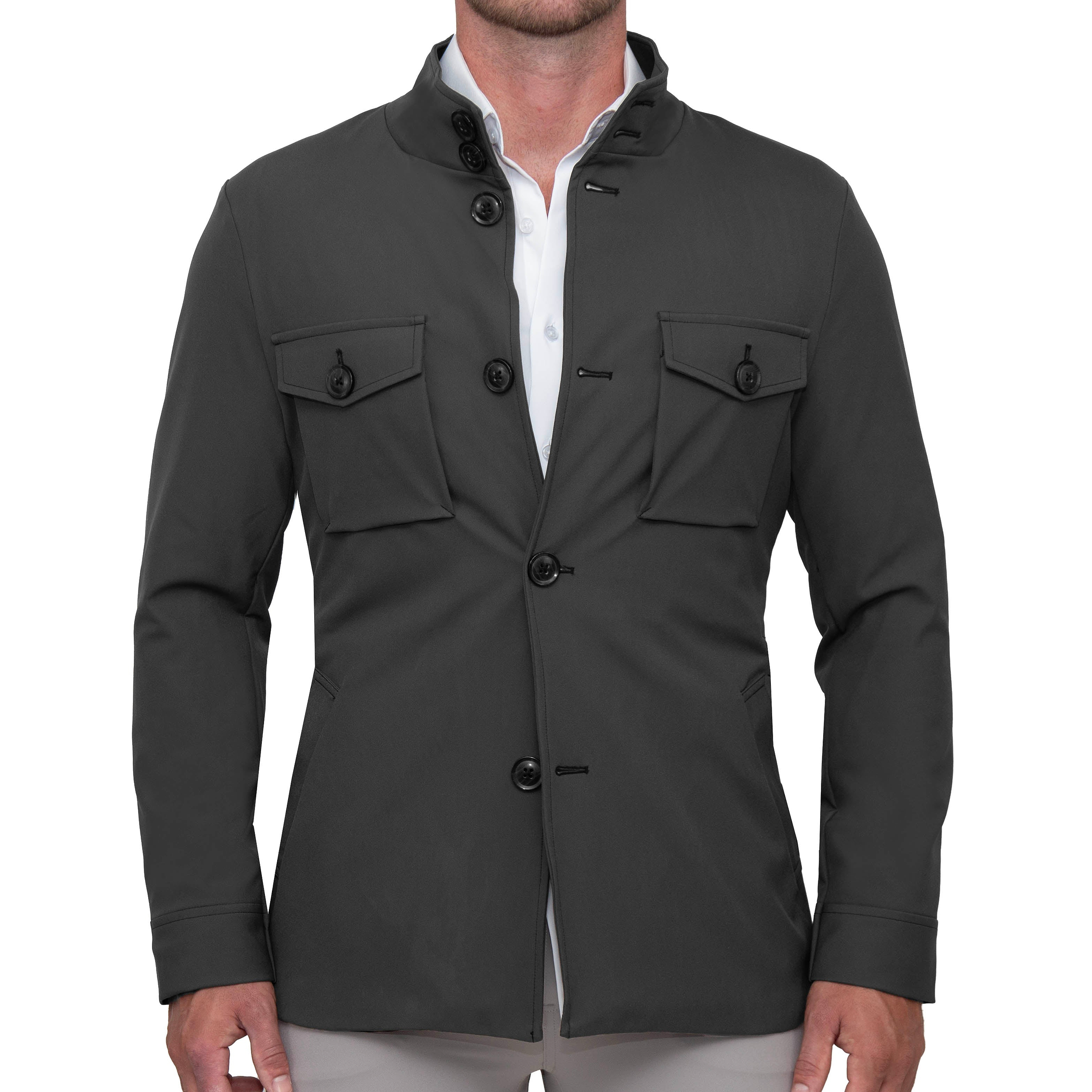 Field Jacket - Charcoal