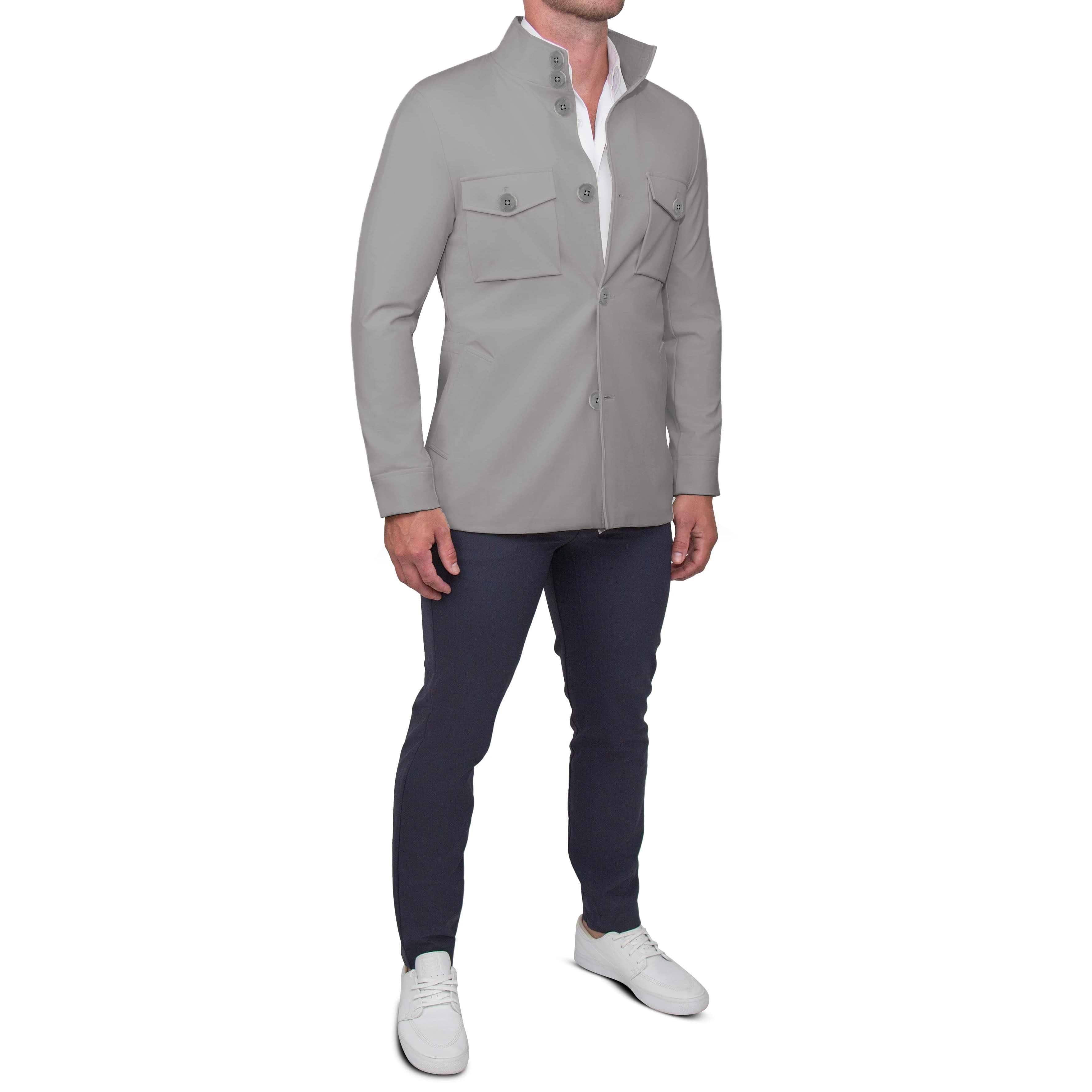 Field Jacket - Light Grey