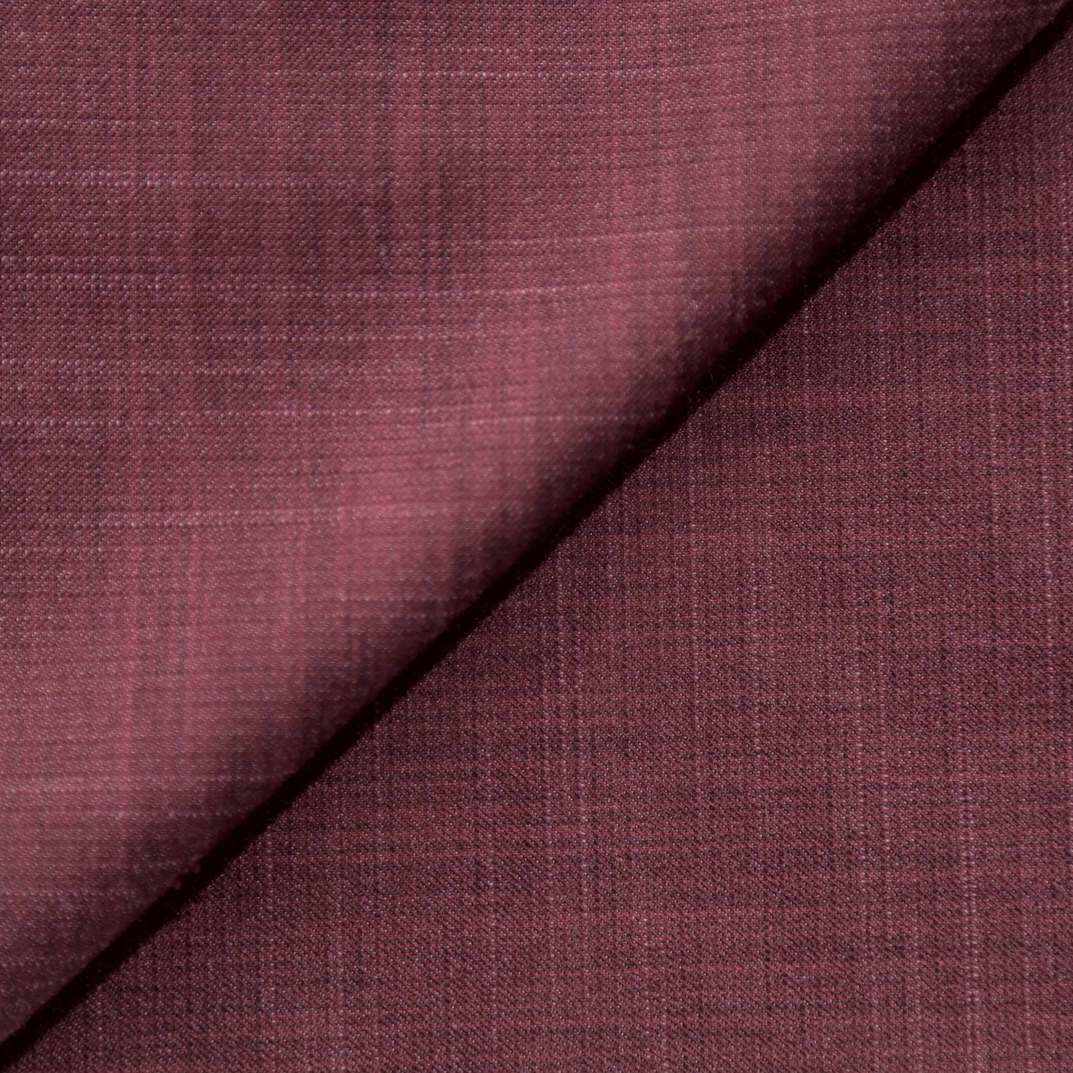 Athletic Fit Stretch Suit Vest - Heathered Maroon