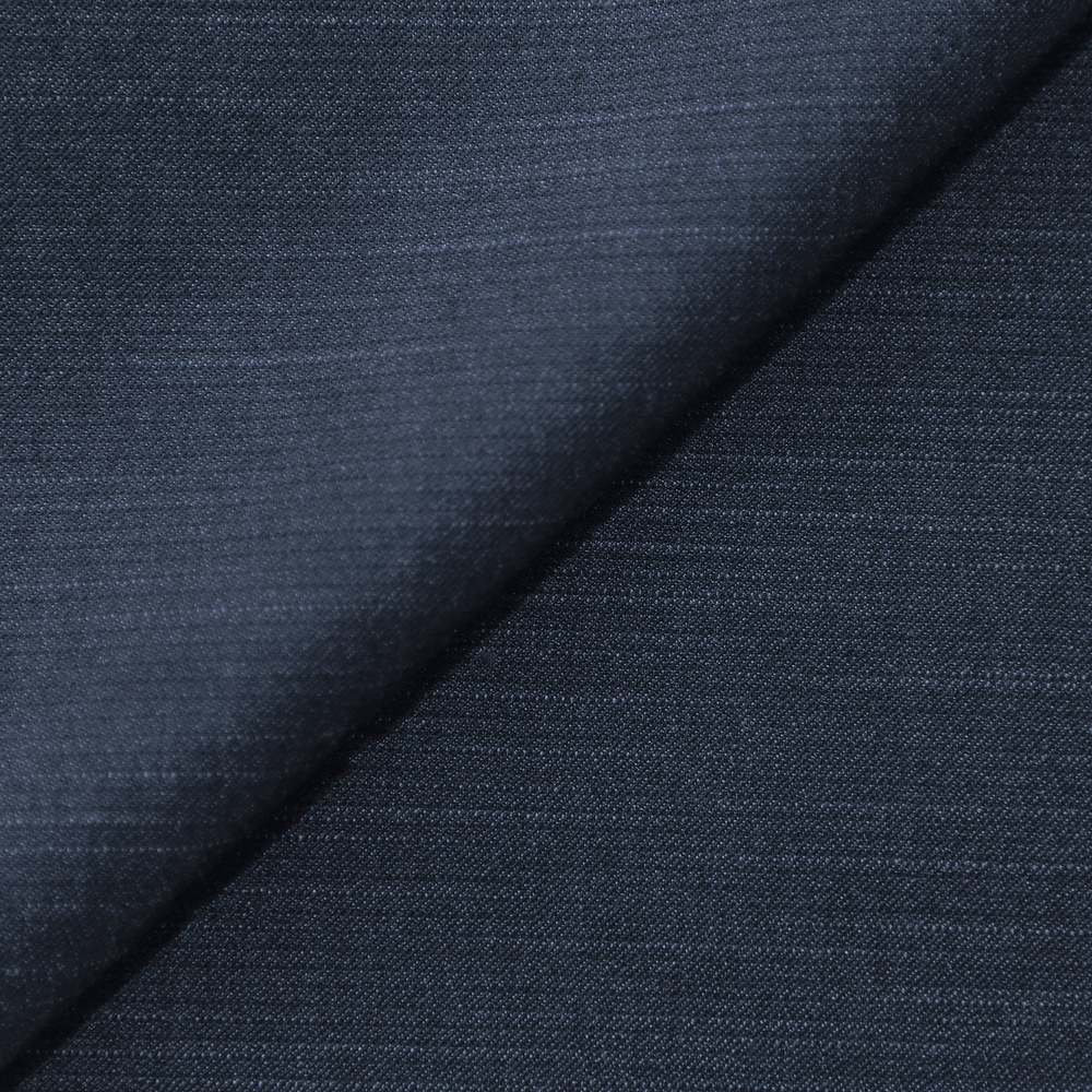Athletic Fit Stretch Suit Vest - Heathered Navy
