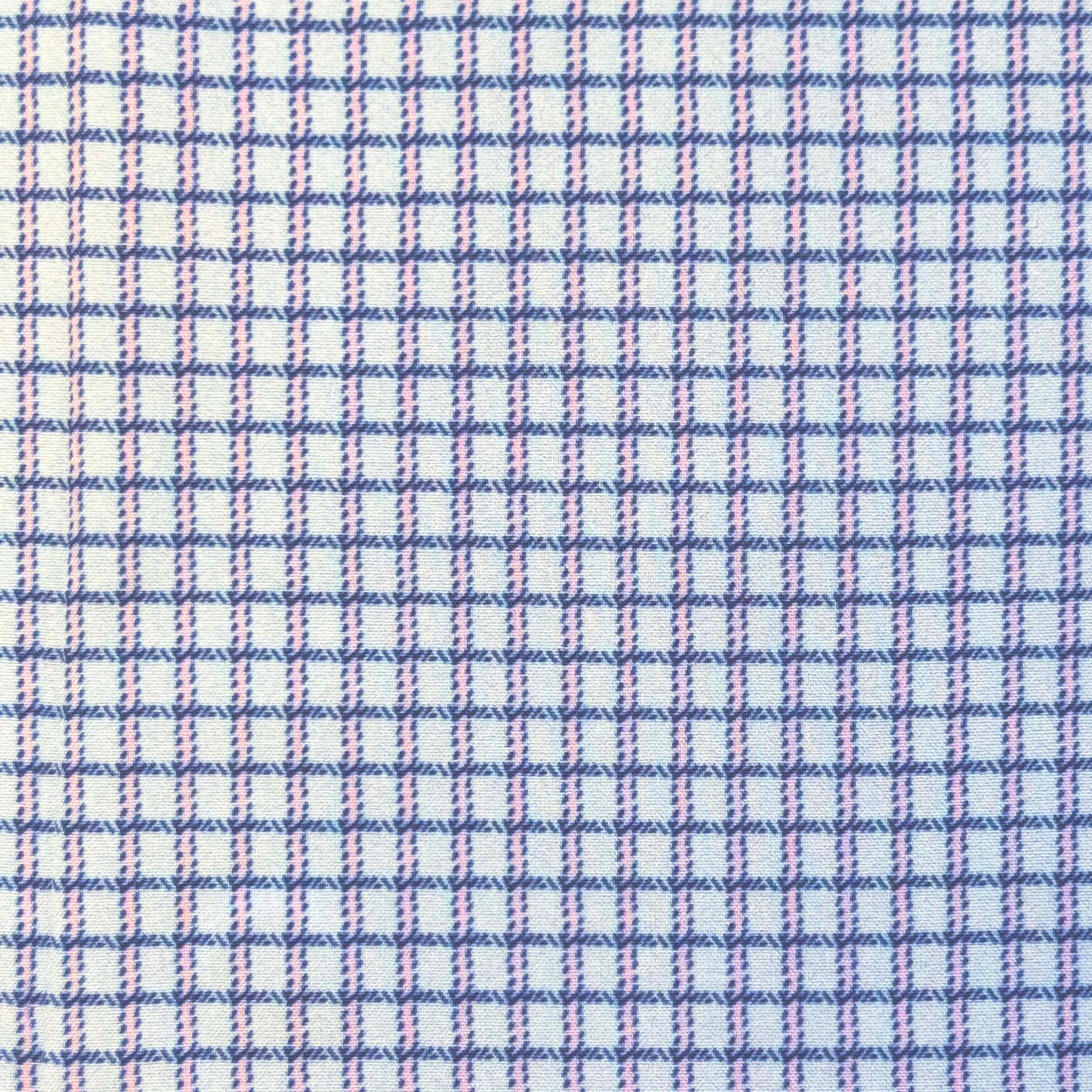 "The Keystone" Pink & Navy Windowpane