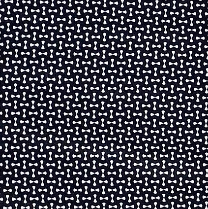 "The Otto" Black & White Bones