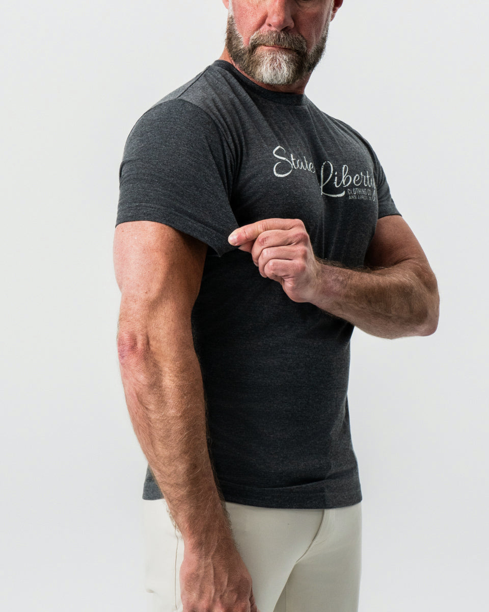 Logo T-Shirt - Charcoal