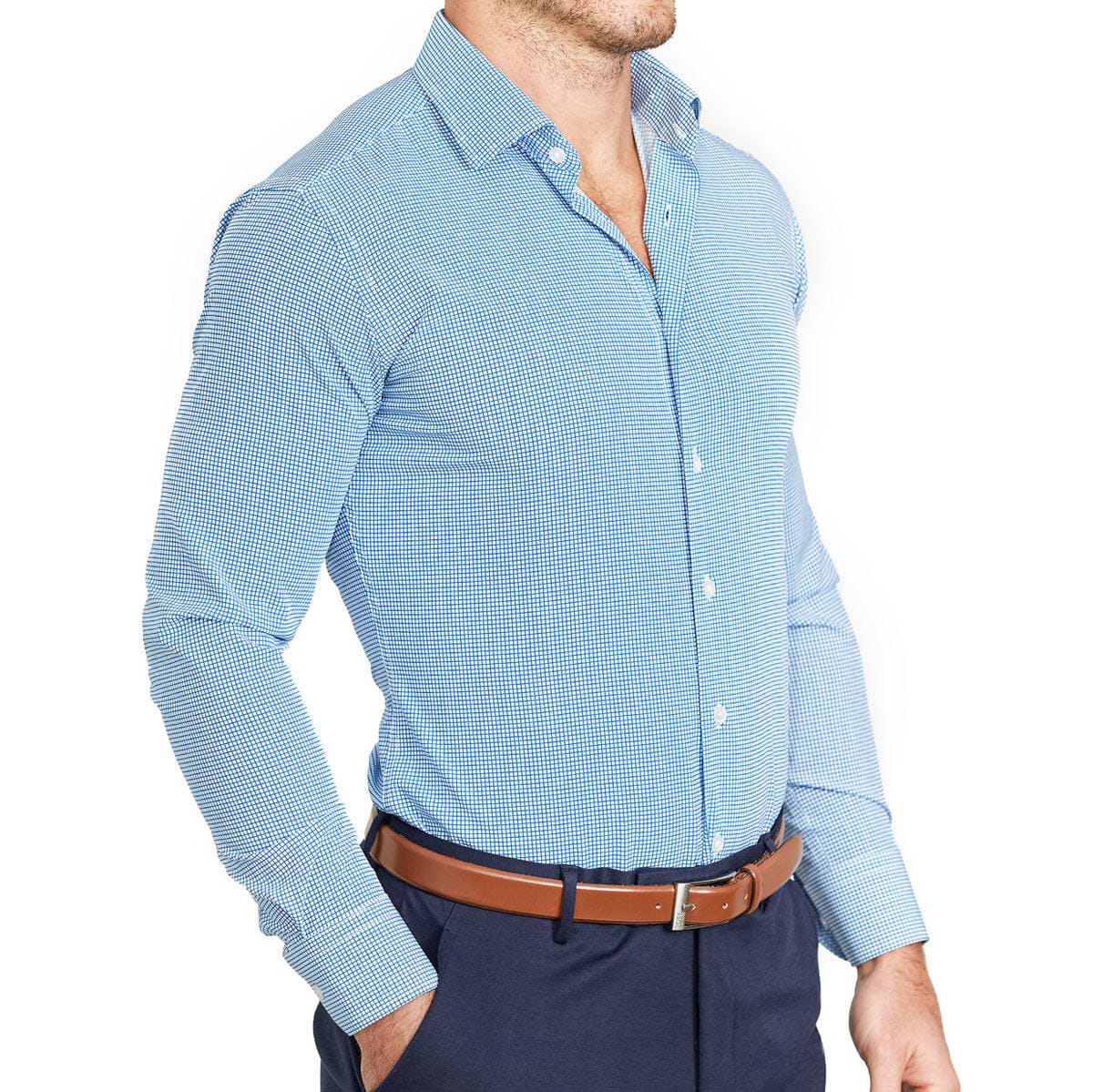 "The Meram" Blue Windowpane
