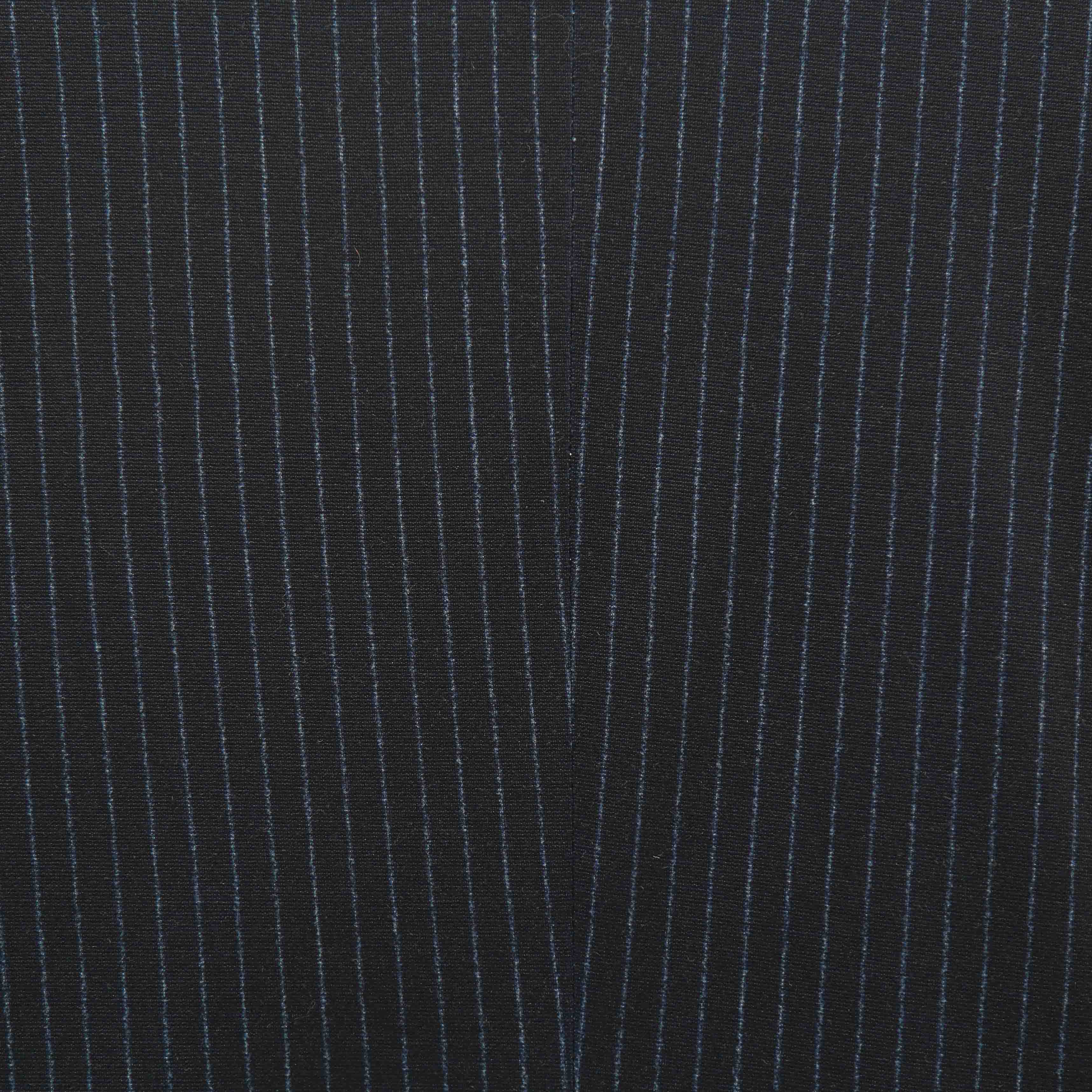 Athletic Fit Stretch Suit Pants - Knit Blue Chalk Stripe