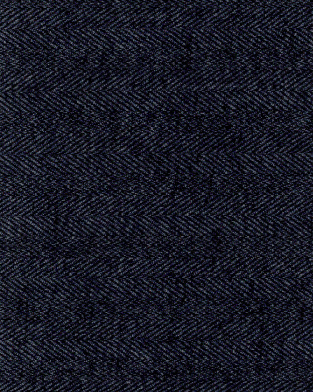 Athletic Fit Stretch Suit - Navy Herringbone