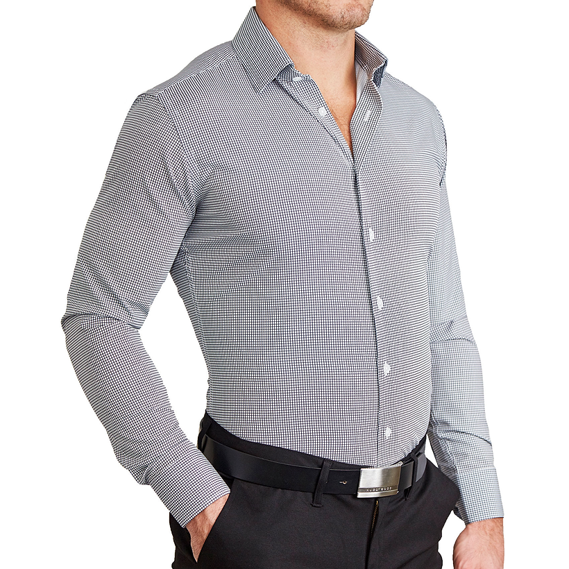 "The Newbury" Black Windowpane