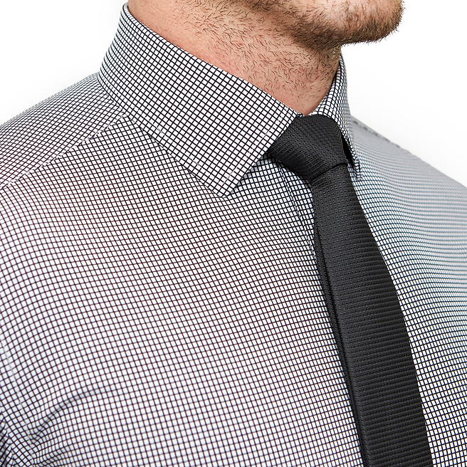 "The Newbury" Black Windowpane