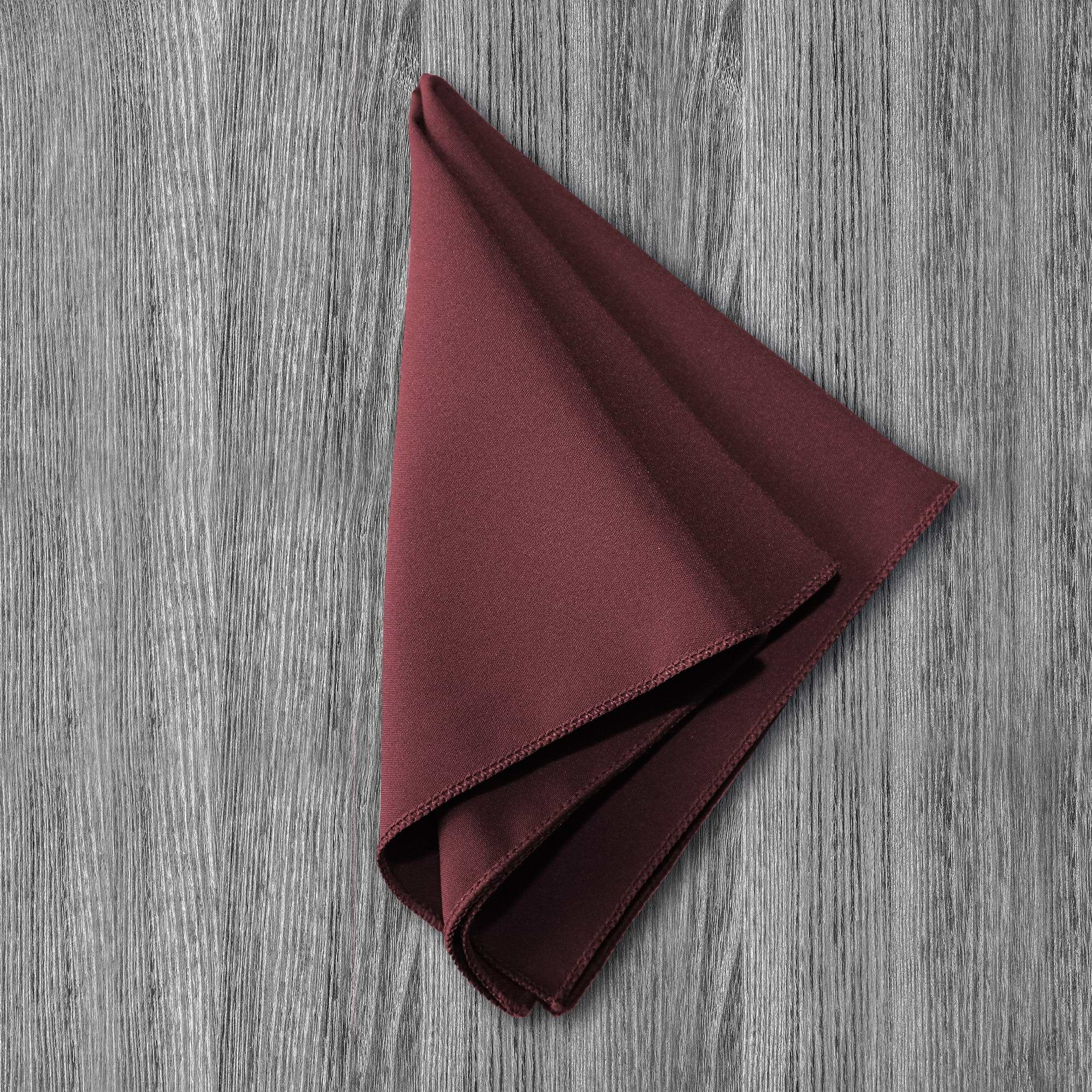 Pocket Square - Maroon