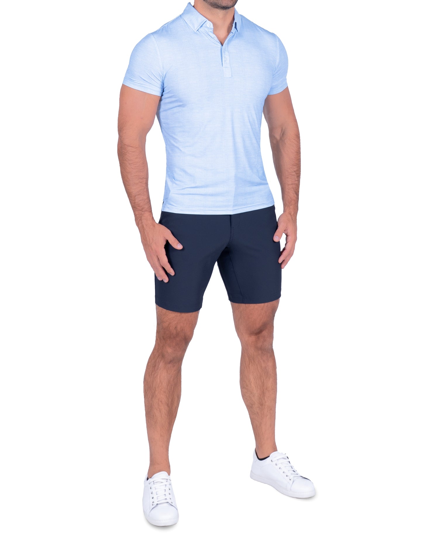 "The Sky" Linen Light Blue