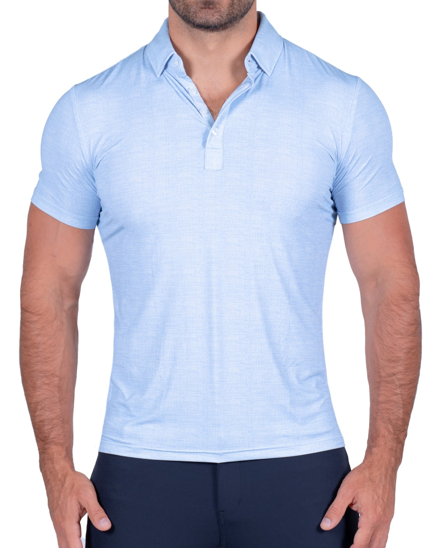 "The Sky" Linen Light Blue