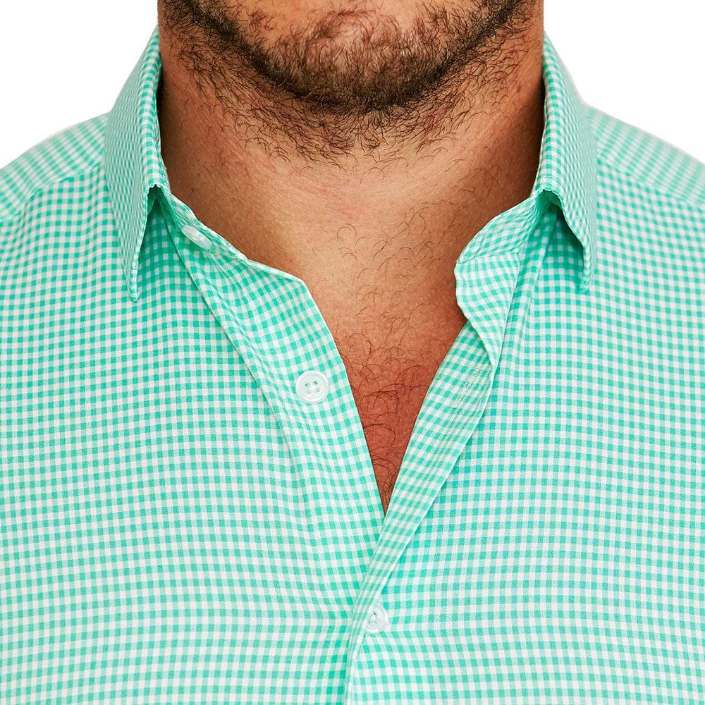 "The Charley" Mint Green Gingham