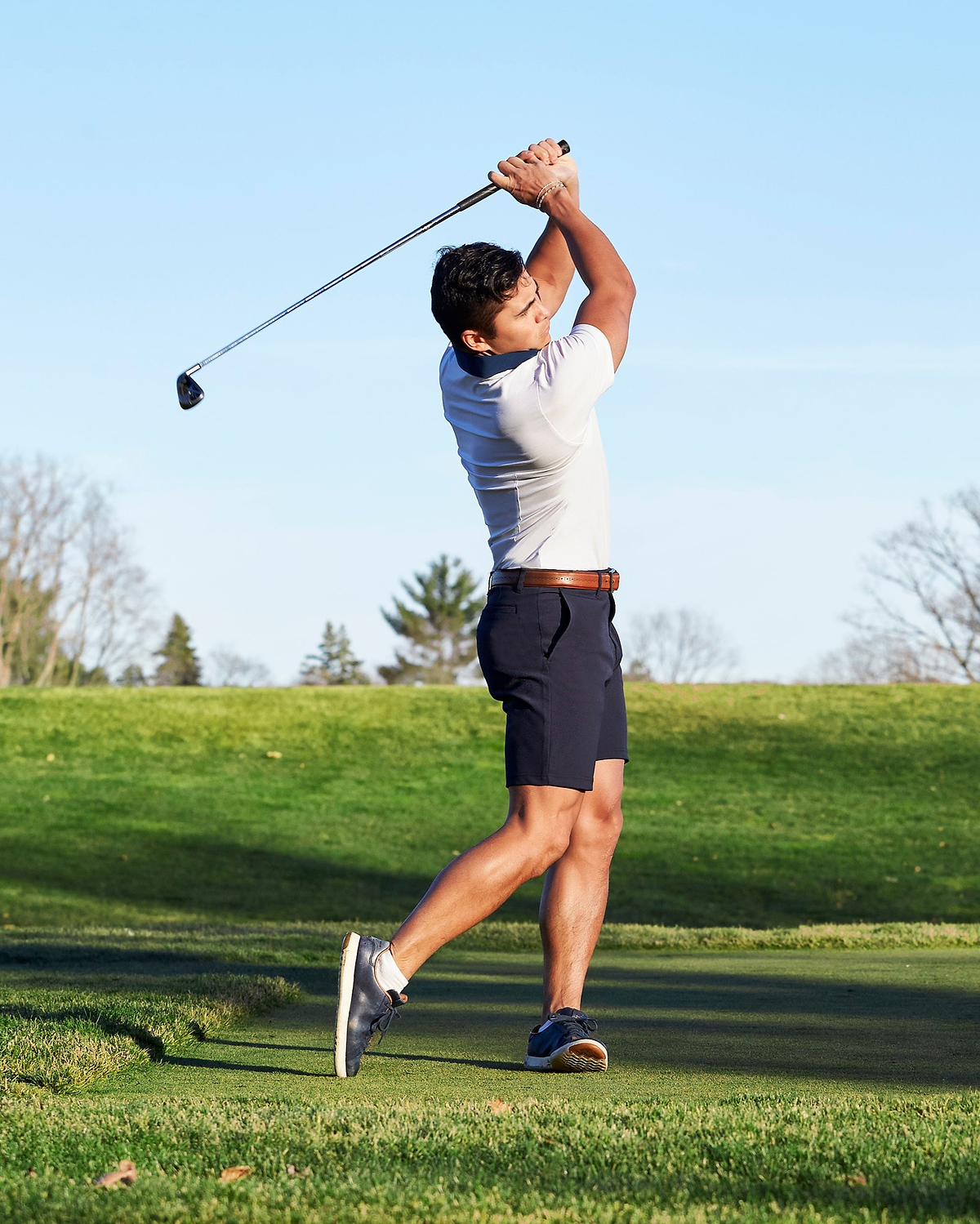 Athletic Fit Shorts - Navy