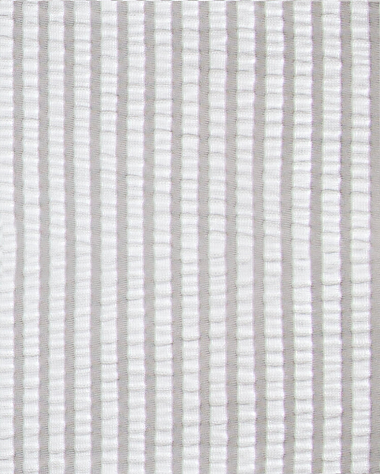 Athletic Fit Stretch Suit - Grey Seersucker