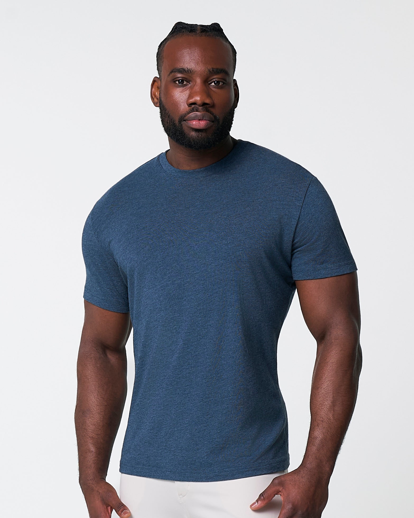 "The Ashford" Midnight Short Sleeve Crewneck