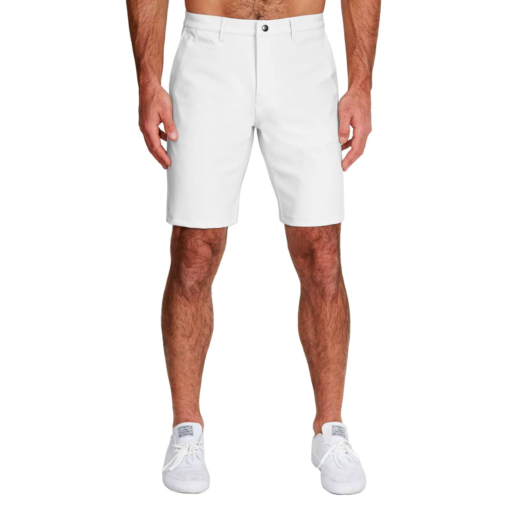 Athletic Fit Shorts - White