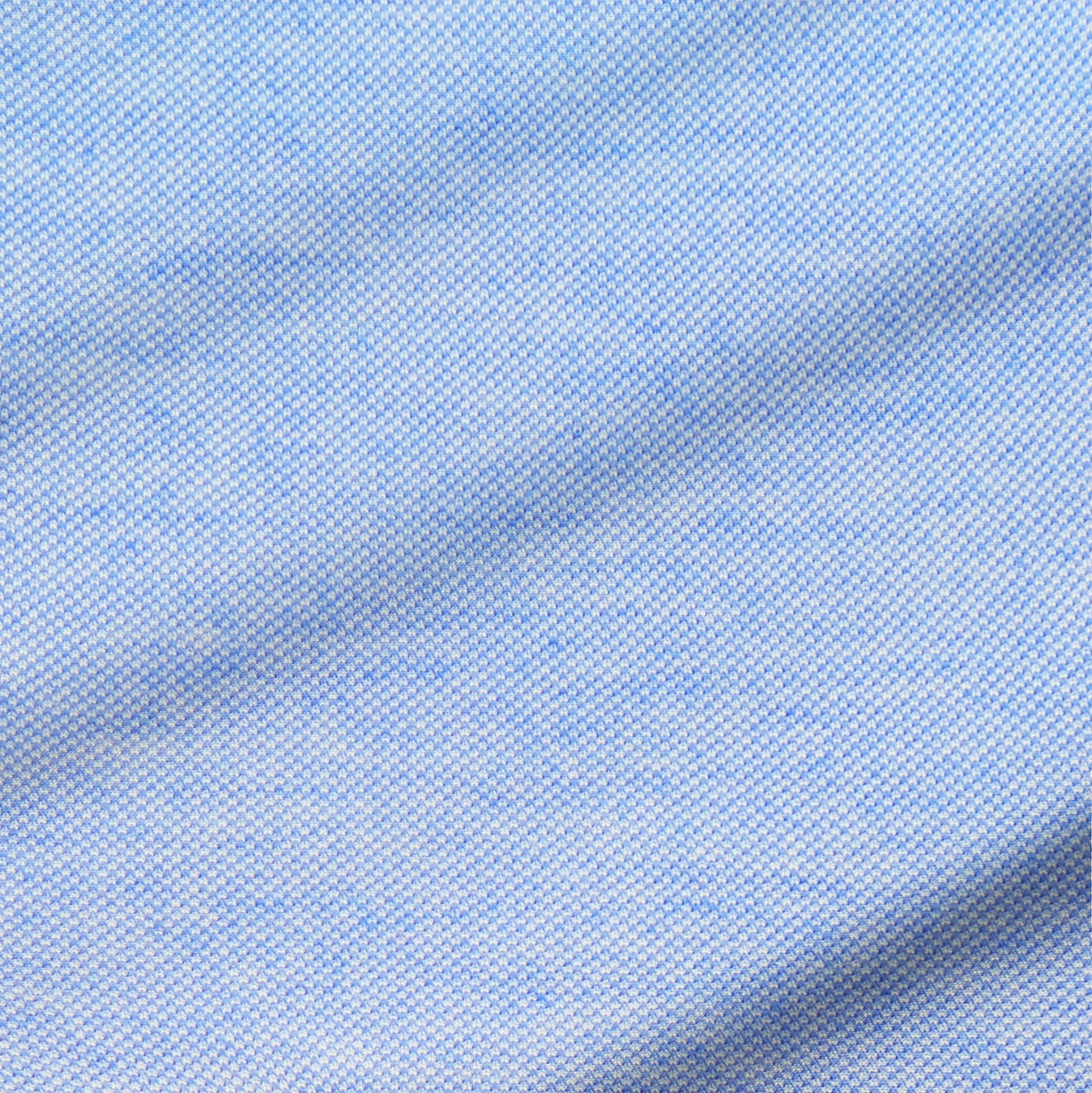 "The Capri" Sky Blue Pique Short Sleeve Button Down
