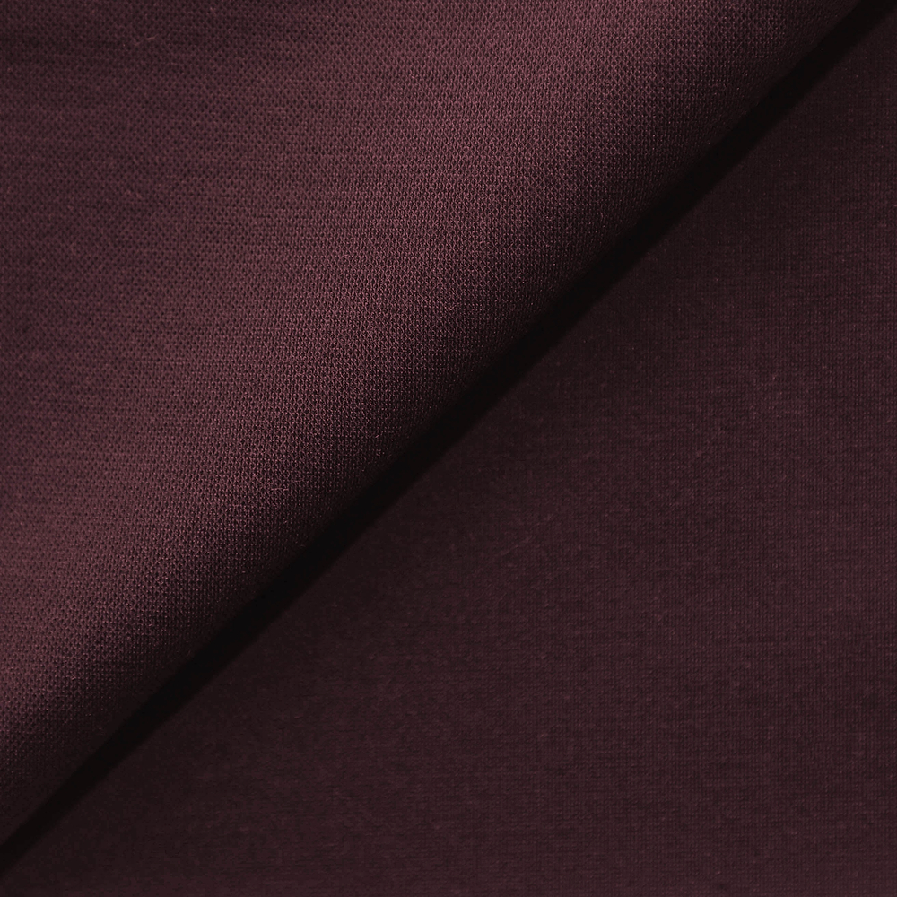 Athletic Fit Stretch Suit - Solid Plum