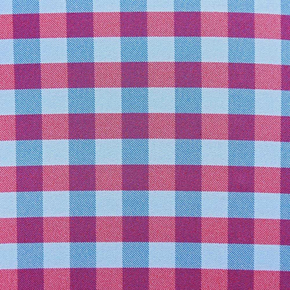 "The Langford" Red and Blue Big Gingham