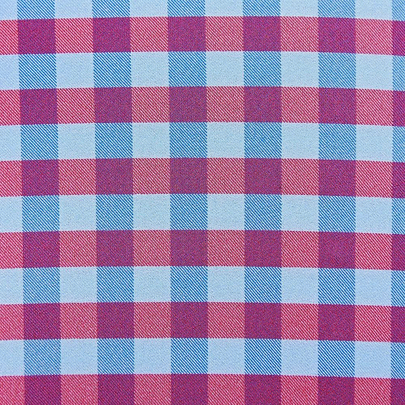 "The Langford" Red and Blue Big Gingham