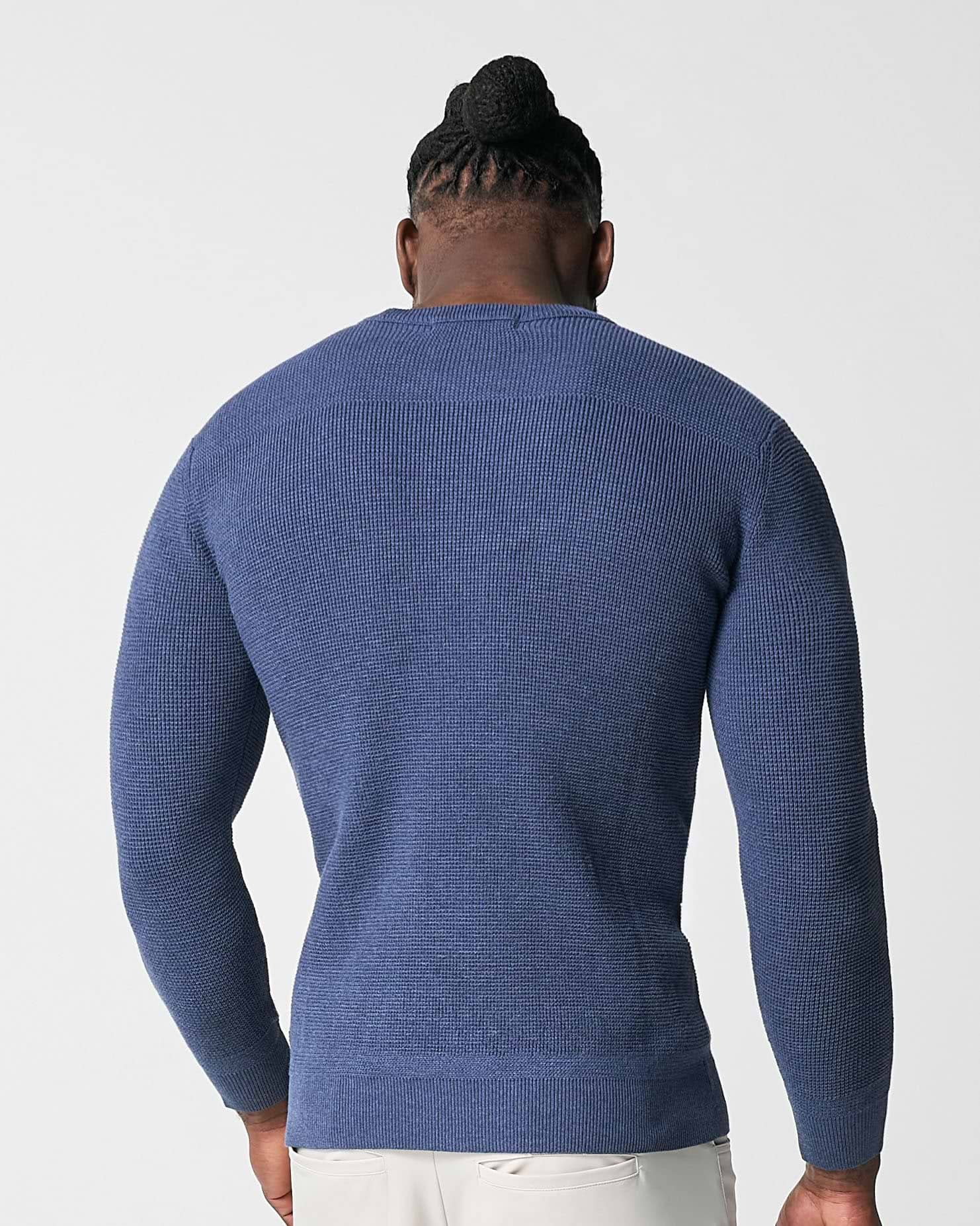 Heavy Knit Crewneck - Navy