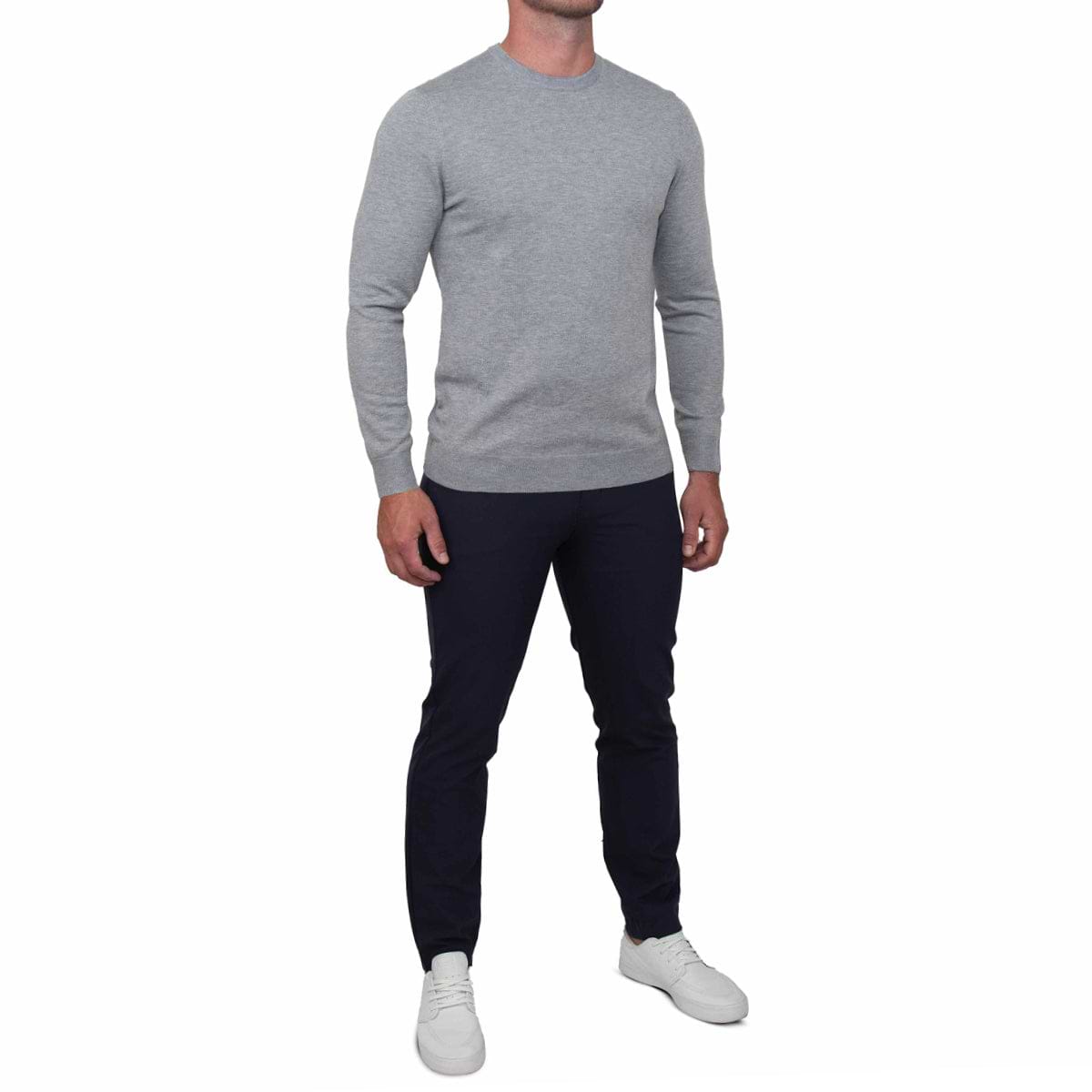 SAS　Free Run Rib CrewTシャツNT62192 グレー M3271R_02910_b1_s3_a1_m225_102