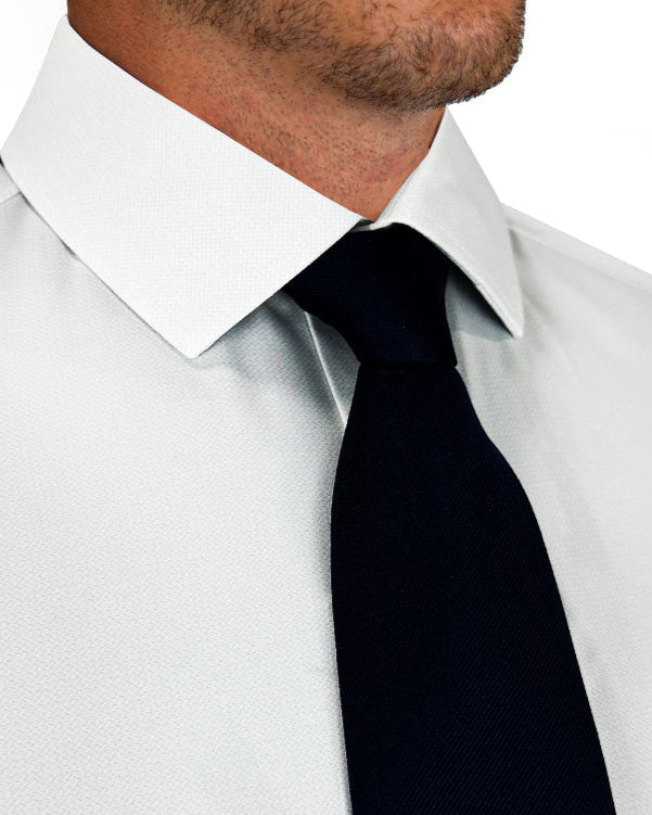 "The Stafford" Solid White Weave