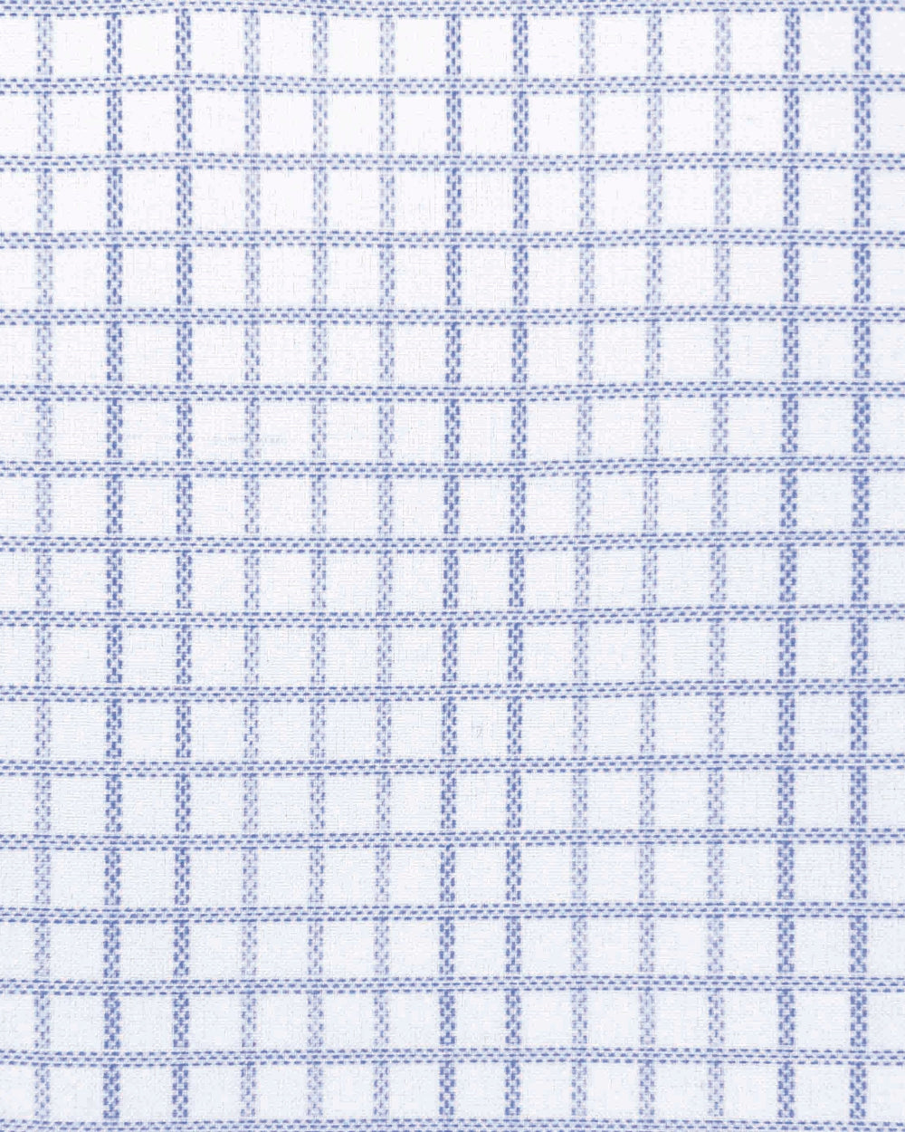 "The Baxter" Blue Mini Line Patterned Windowpane - Classic Fit