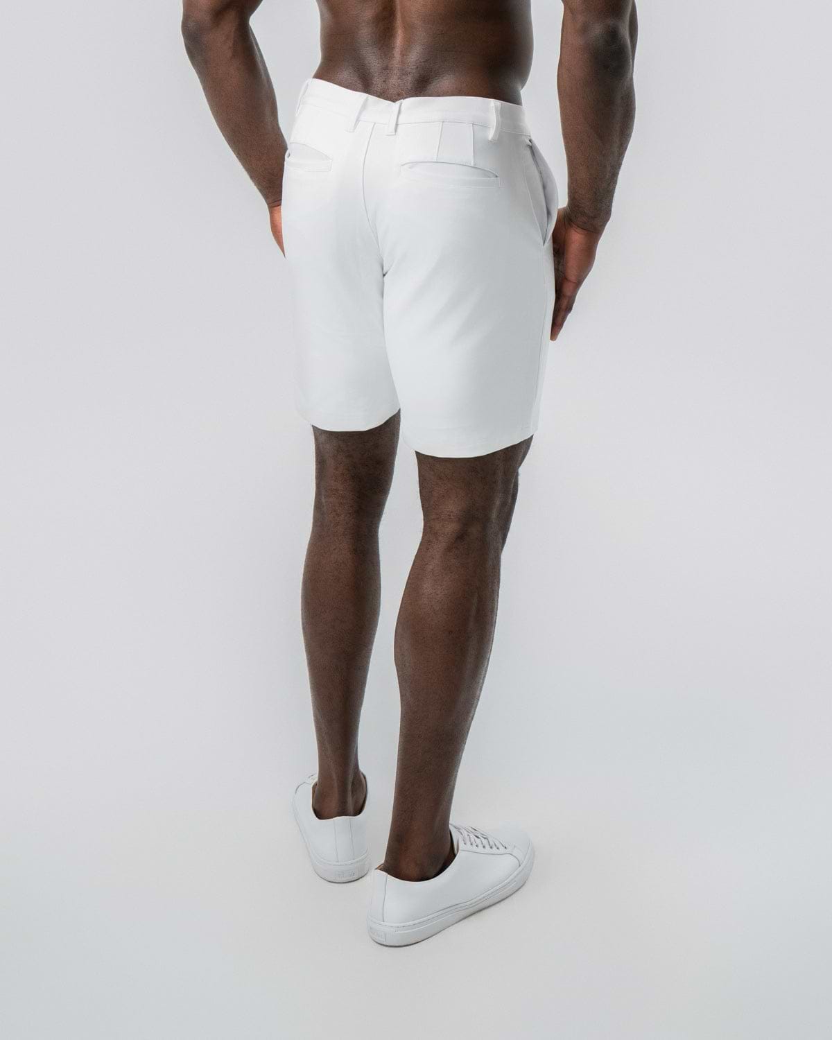 Athletic Fit Shorts - White
