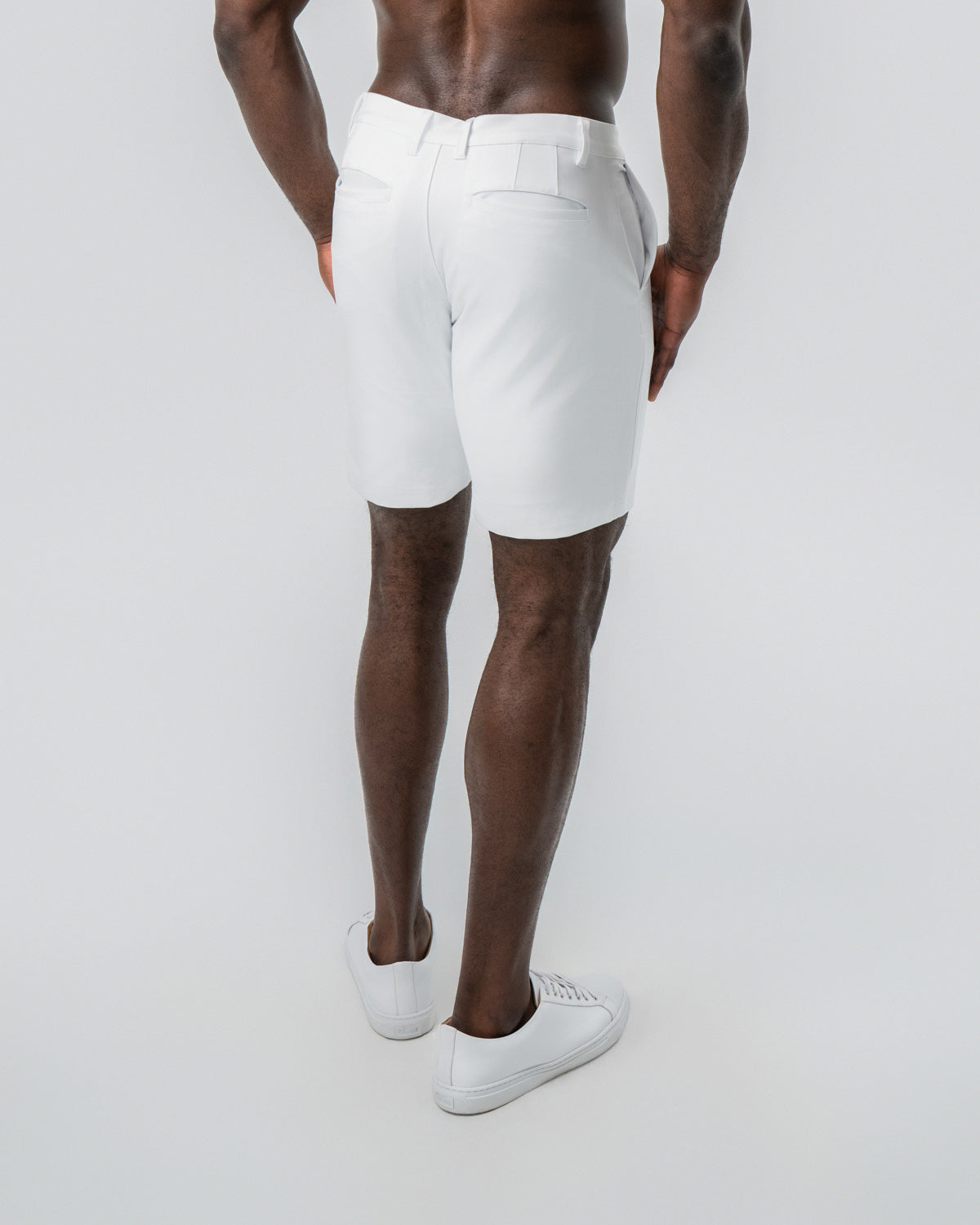 Athletic Fit Shorts - White