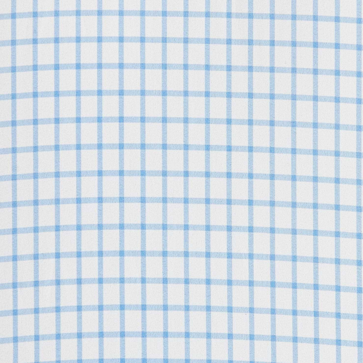 "The George" Light Blue Windowpane