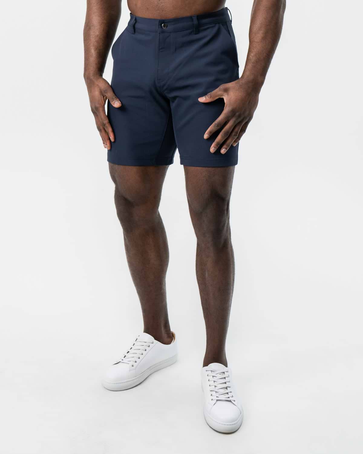 Athletic Fit Shorts - Navy