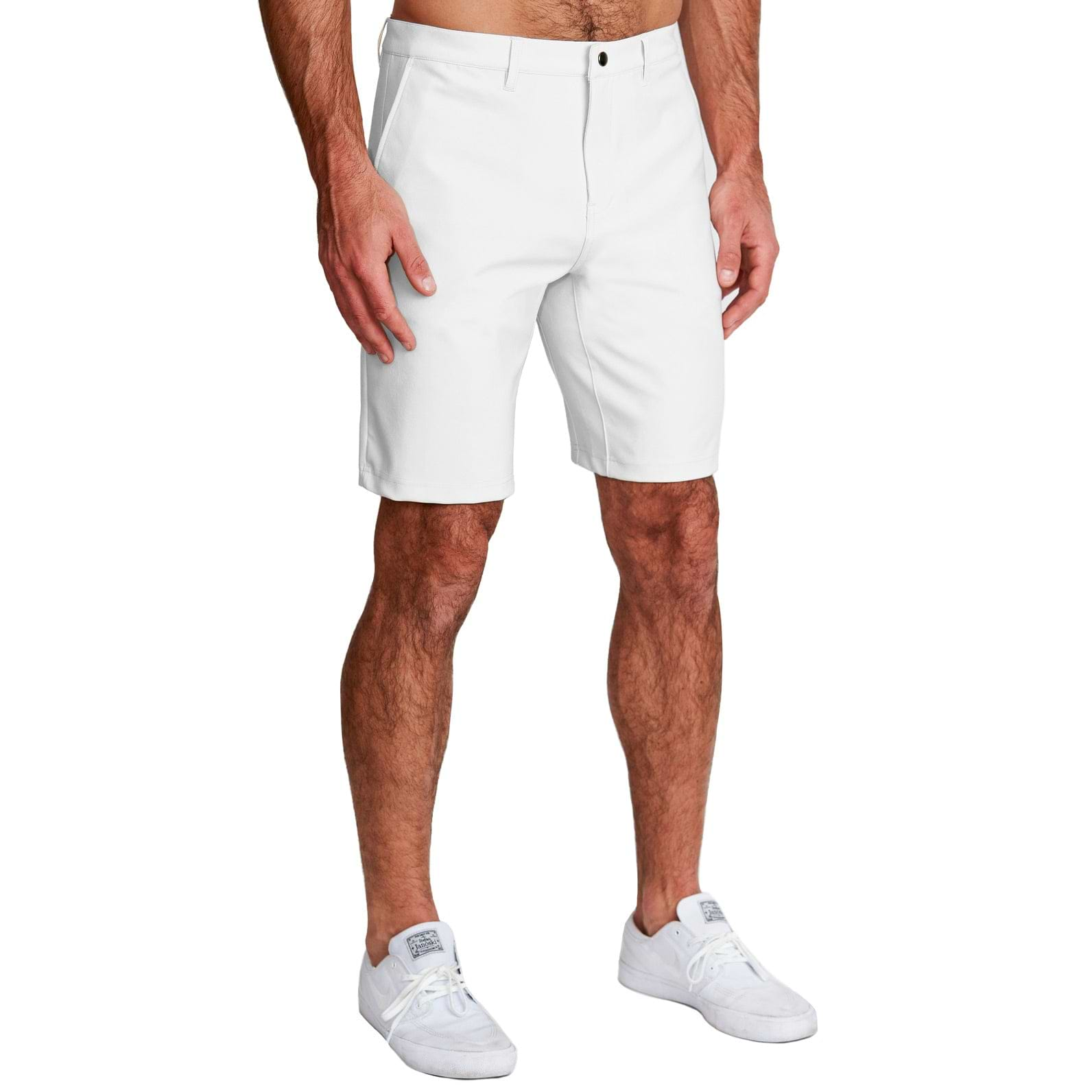 Athletic Fit Shorts - White