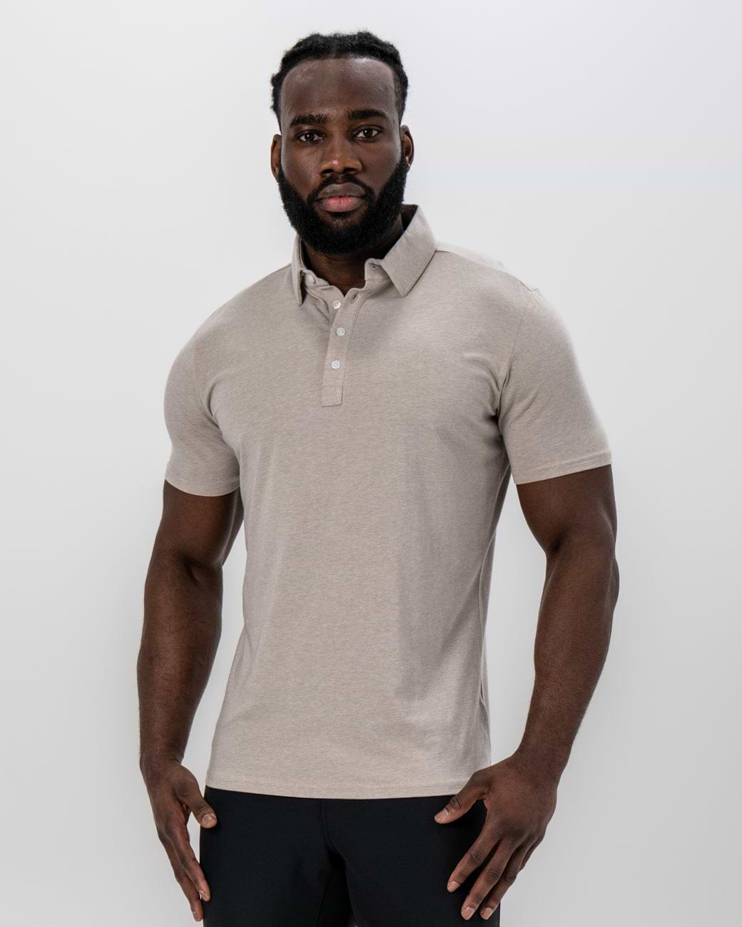 "The Dixon" Heathered Cream