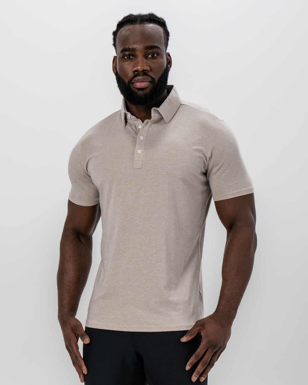 "The Dixon" Heathered Cream