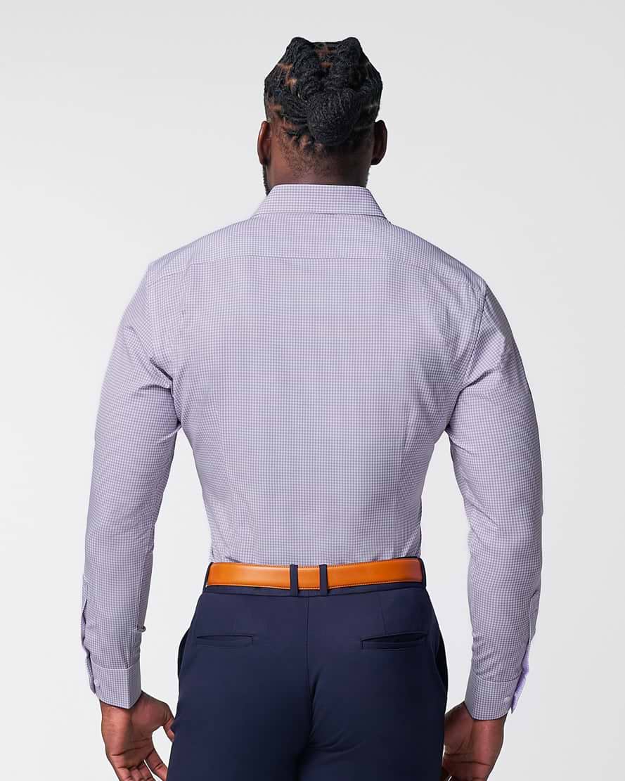 "The Arlo" Lavender Double Check