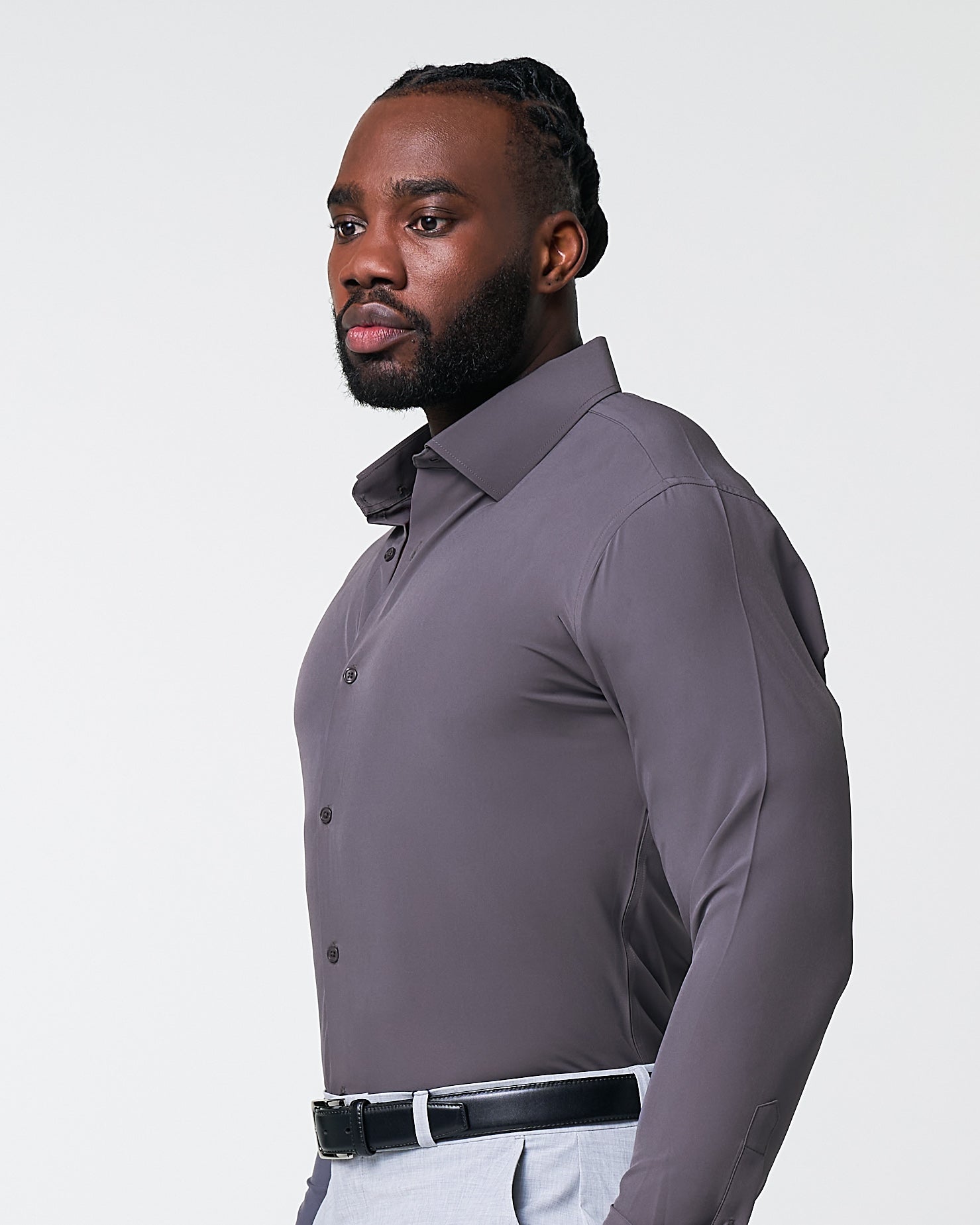 "The Ashen" Solid Dark Grey