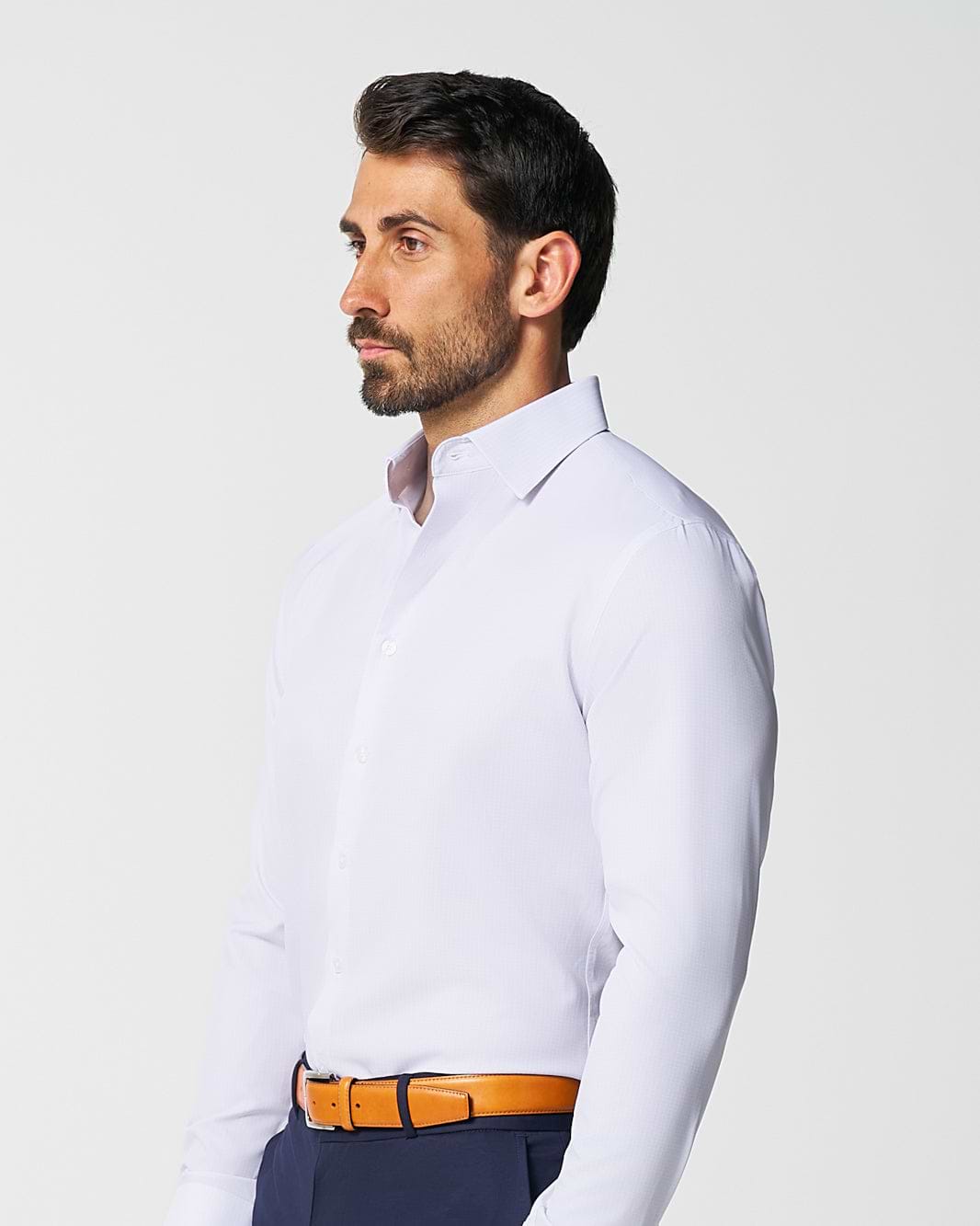 "The Brady" Light Pink & Light Blue Mini Check - Classic Fit