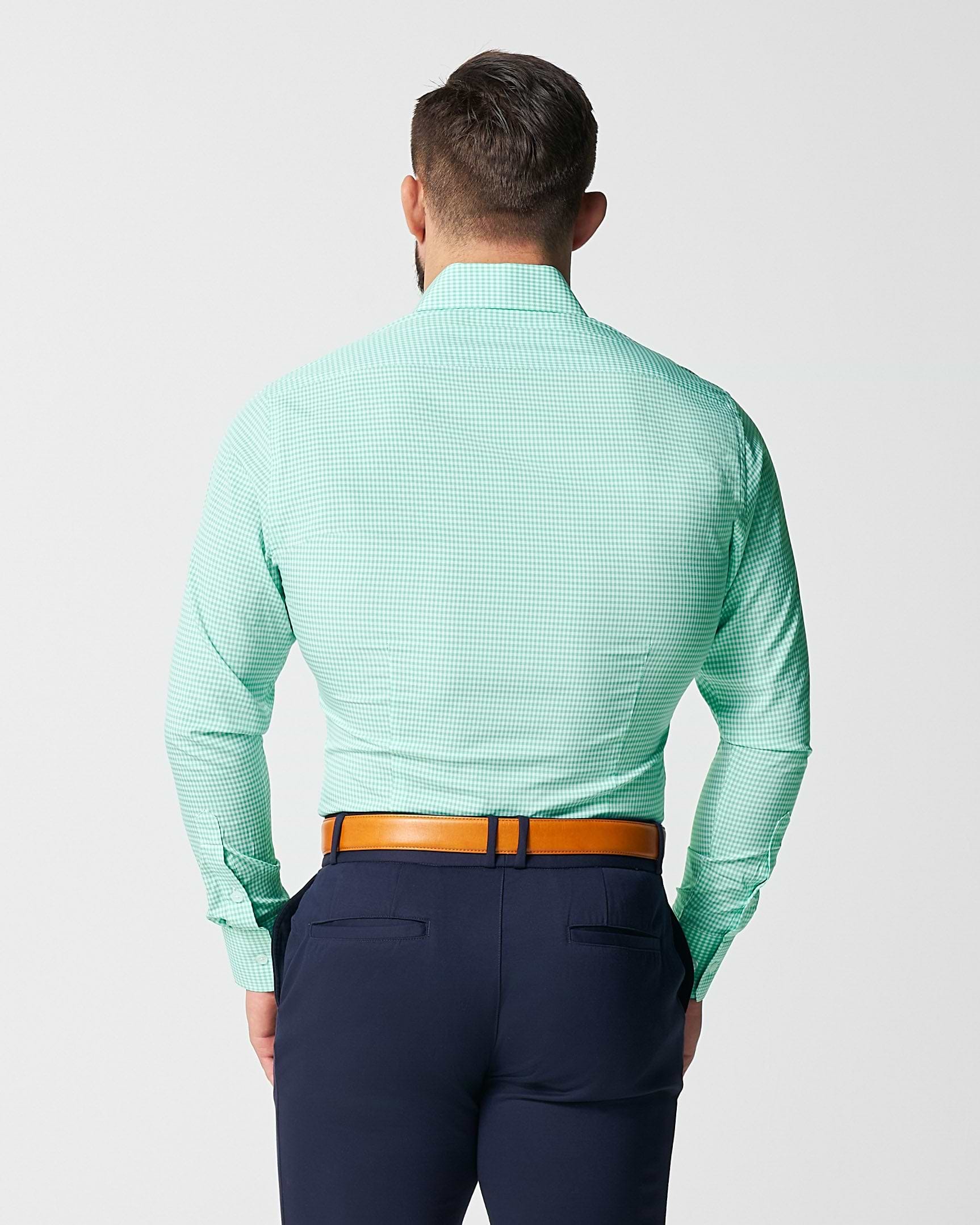 "The Charley" Mint Green Gingham